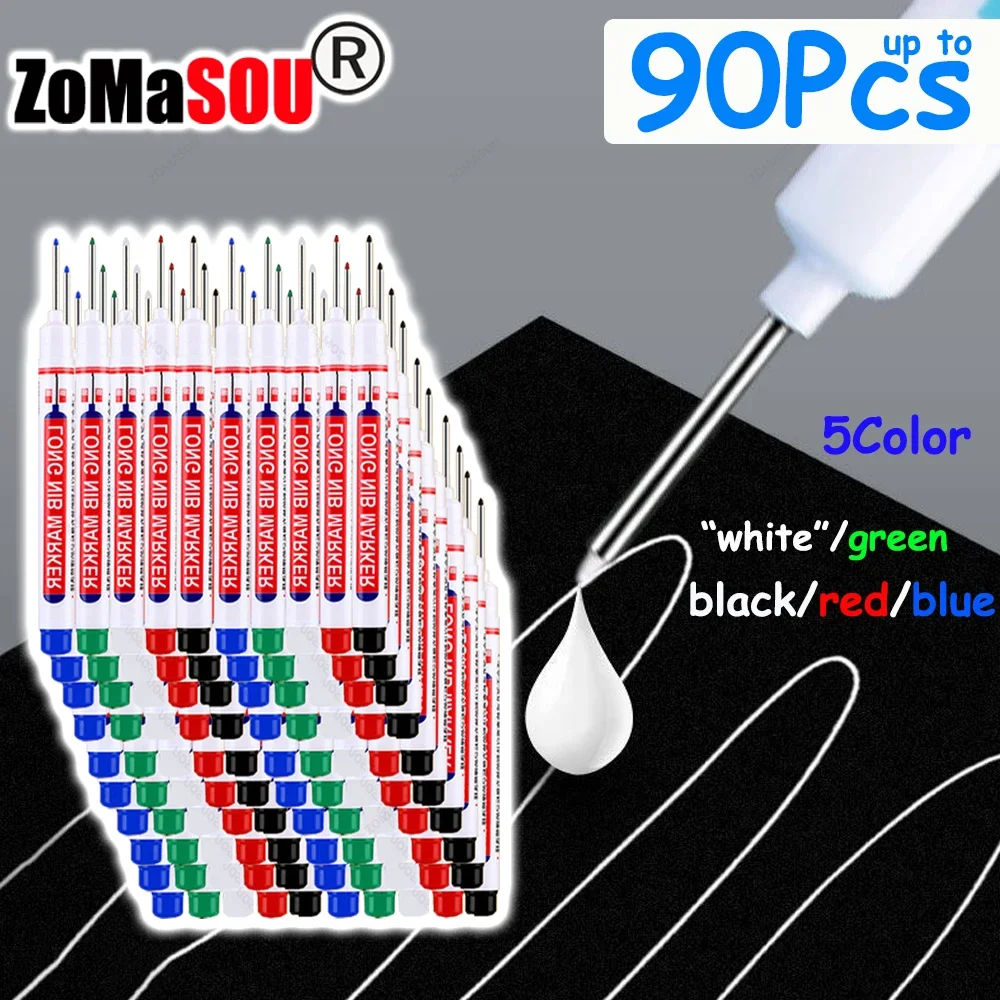 Highlighter Set Pastel - 1–90 Stück wasserdichter weißer Markierungsstift mit