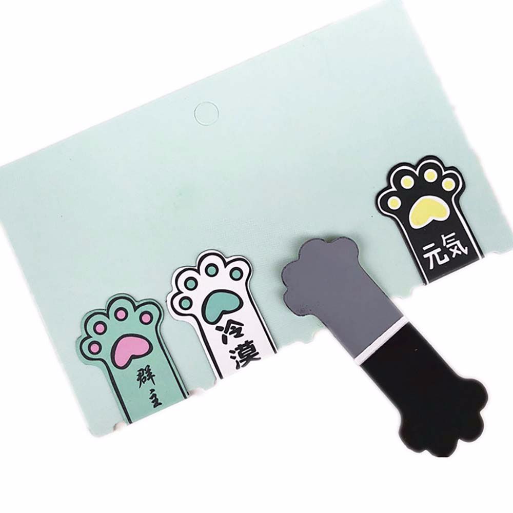 Paperclip Magnetic Set - Studentenpreis 4 Stück/Set Cartoon-Clips Bürobedarf Schulbedarf