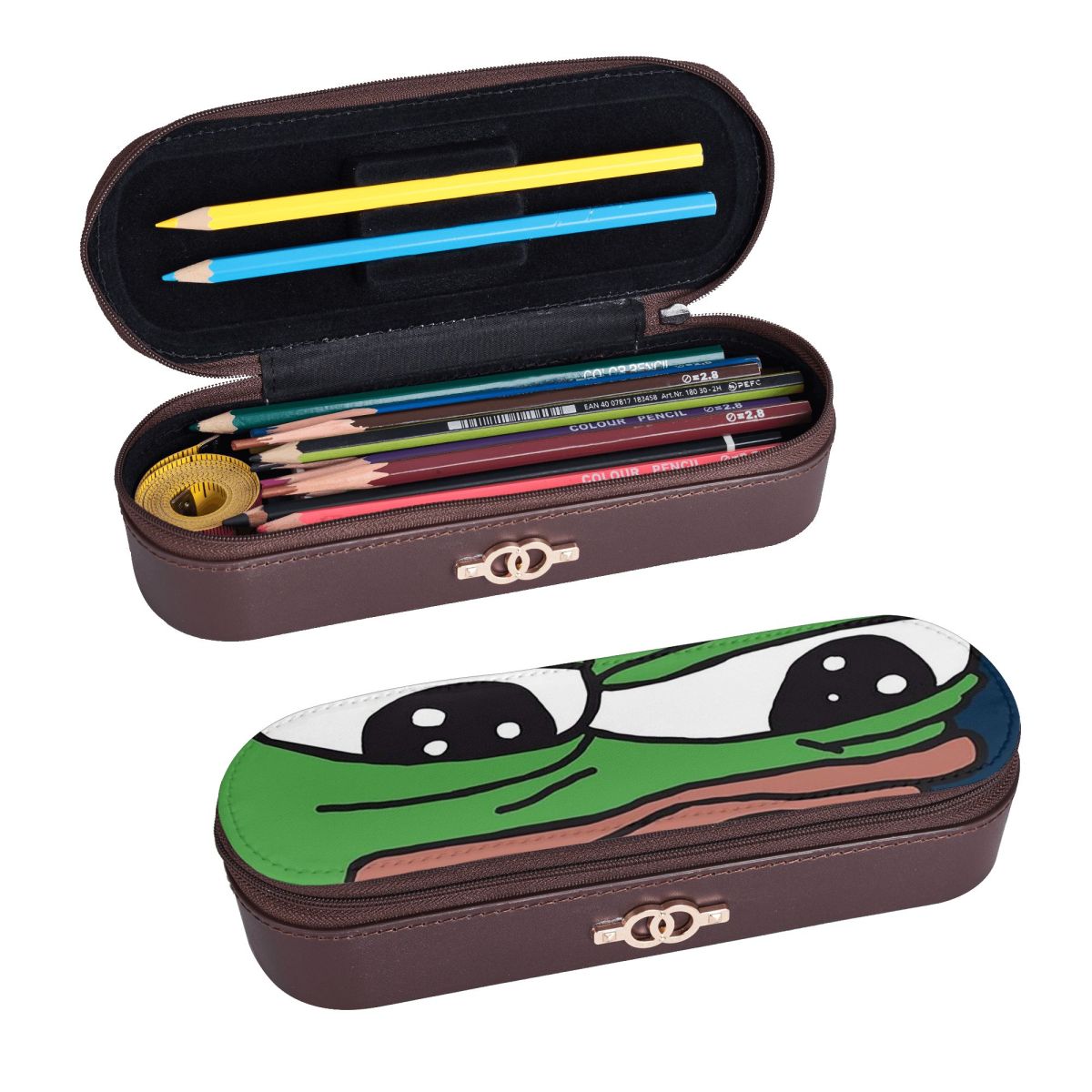Stationery Office And School Supply Stores - HD HOCHWERTIGE ONLINE-VERKÄUFERSHOPPEN Leder-Federmäppchen Stiftetui Aufbewahrung