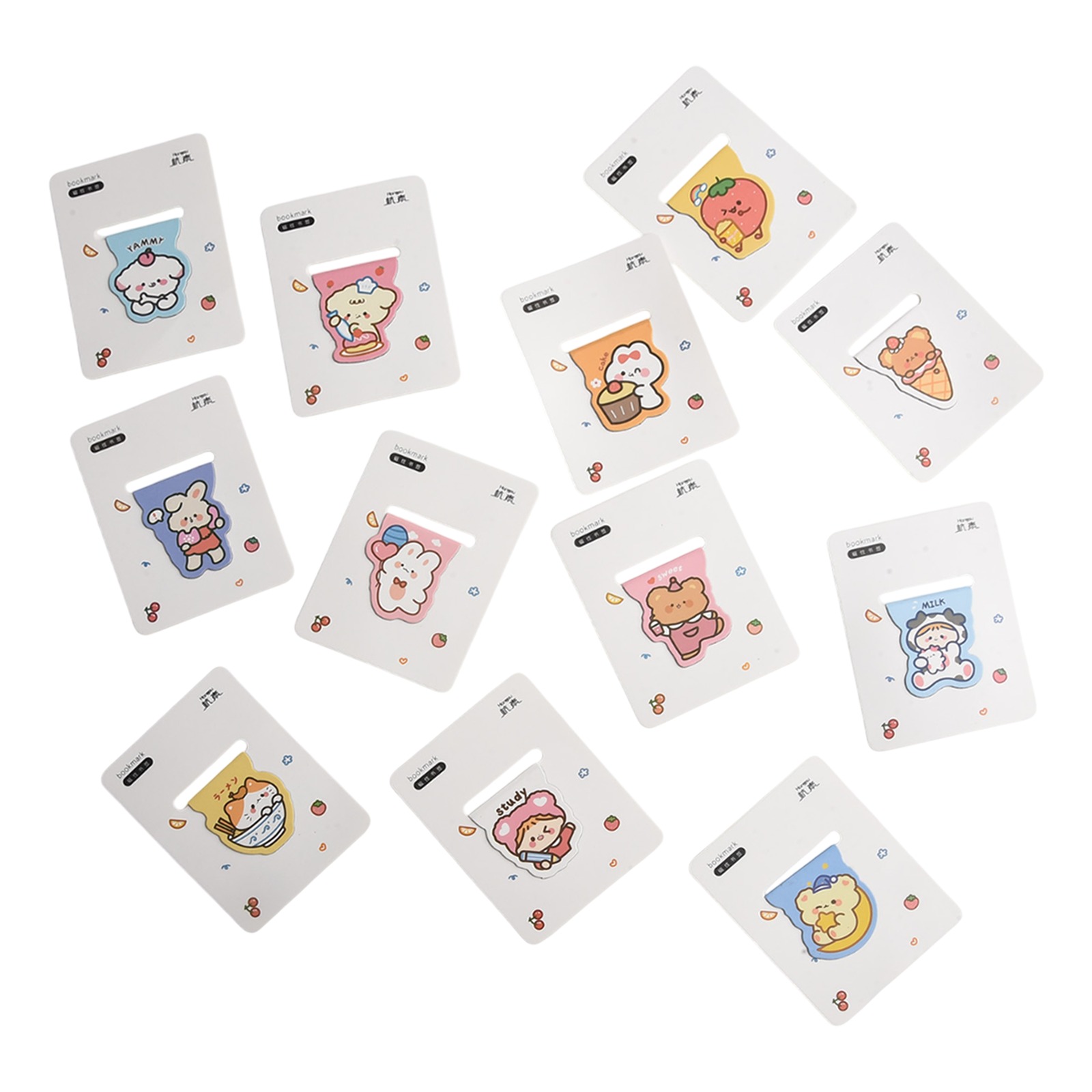 Paperclip Magnetic Set - Für Lesen, Büro, Schule, Akten-Organizer, Clips,
