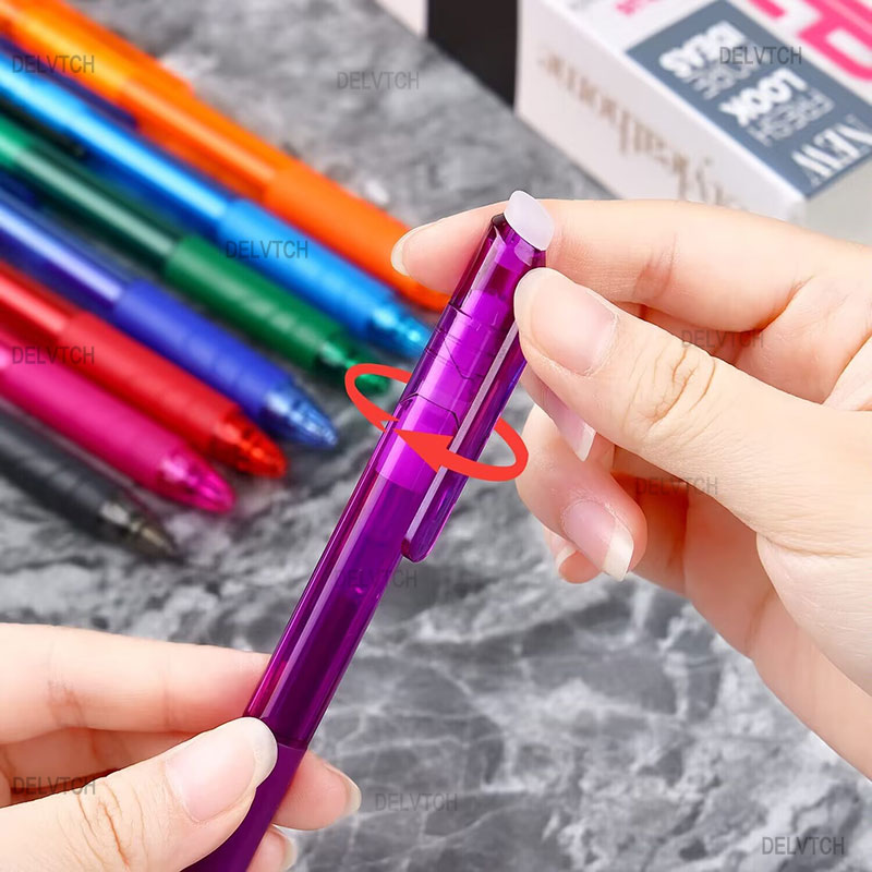 6 + 2 Teile/satz 0,7 MM Löschb – Gel Ink Pen Set Bewertung und Preis