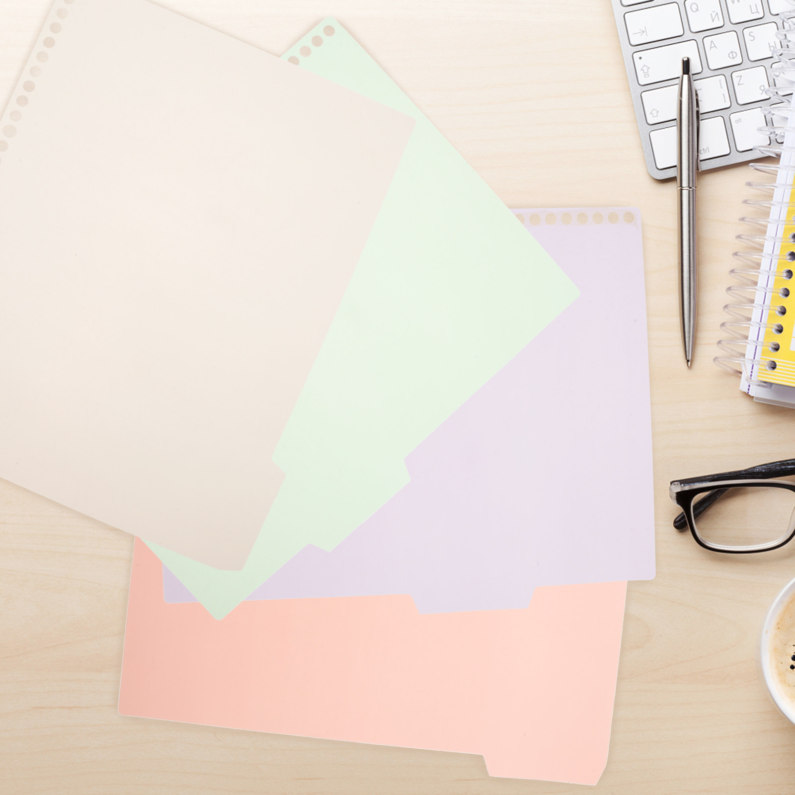 6 Sets farbige Trennblätter au – Index Tab Divider Bewertung und Preis
