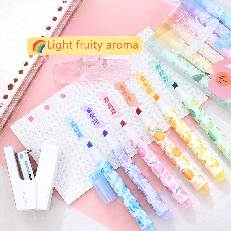 Kreativer Textmarker mit Fruch – Highlighter Set Pastel Bewertung und Preis