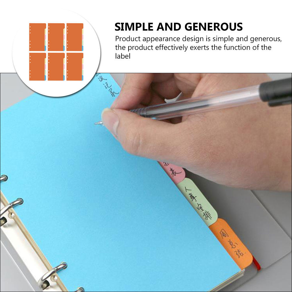 30 Stück Kunststoff-Trennblätt – Index Tab Divider Bewertung und Preis