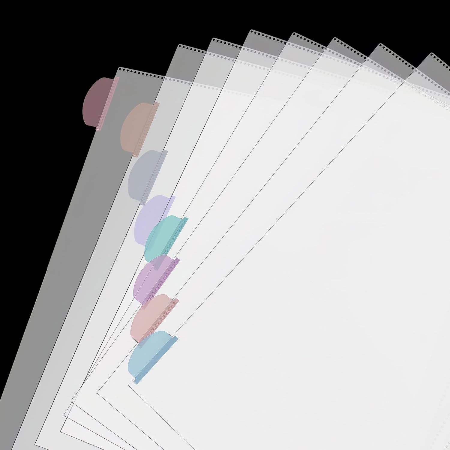 A4 Klarsichthüllen mit Registe – Index Tab Divider Bewertung und Preis