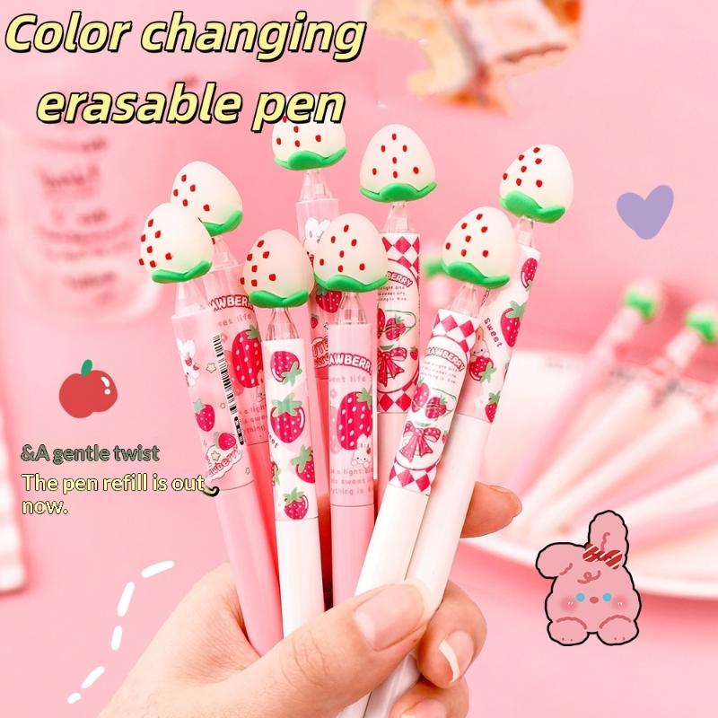 Erdbeer-Design Radierbarer Gel – Gel Ink Pen Set Bewertung und Preis