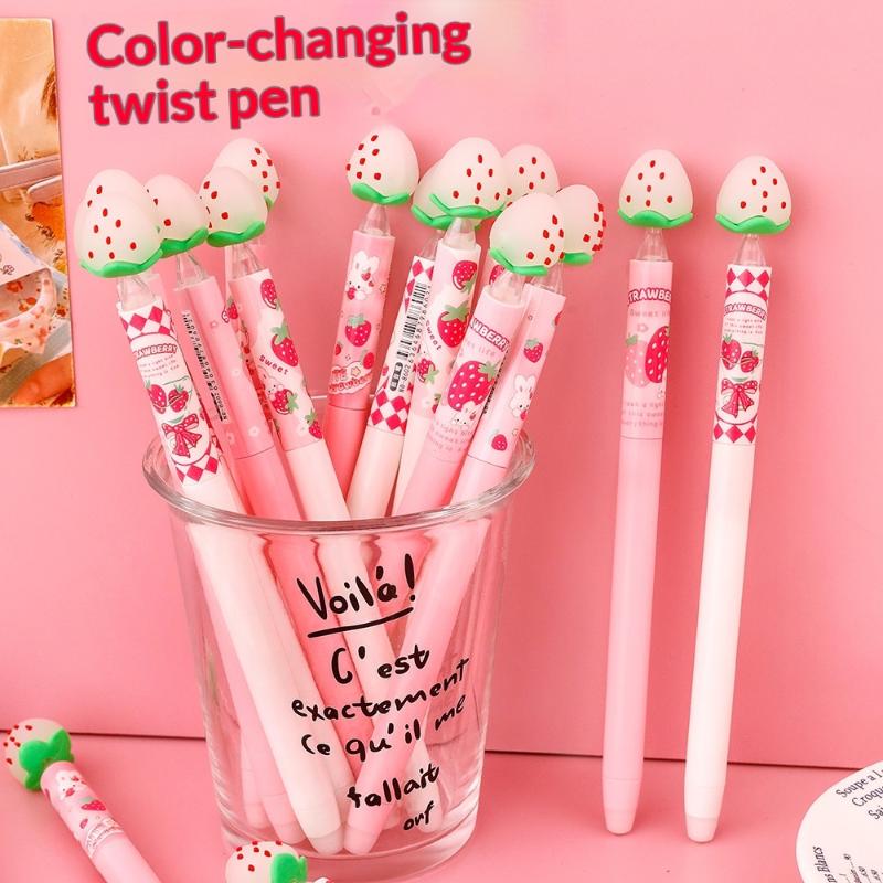 Erdbeer-Design Radierbarer Gel – Gel Ink Pen Set Bewertung und Preis