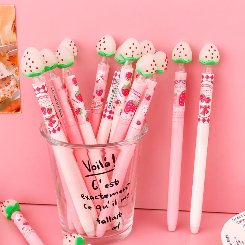 Erdbeer-Design Radierbarer Gel – Gel Ink Pen Set Bewertung und Preis