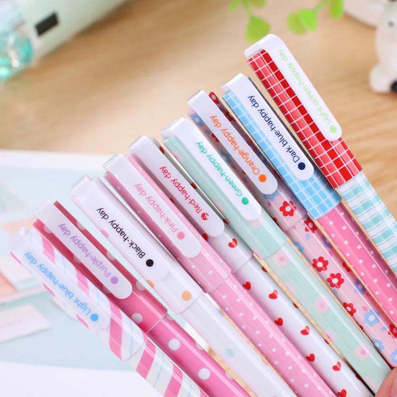 10 Stück/Set Bunte 0,38 mm Gel – Gel Ink Pen Set Bewertung und Preis