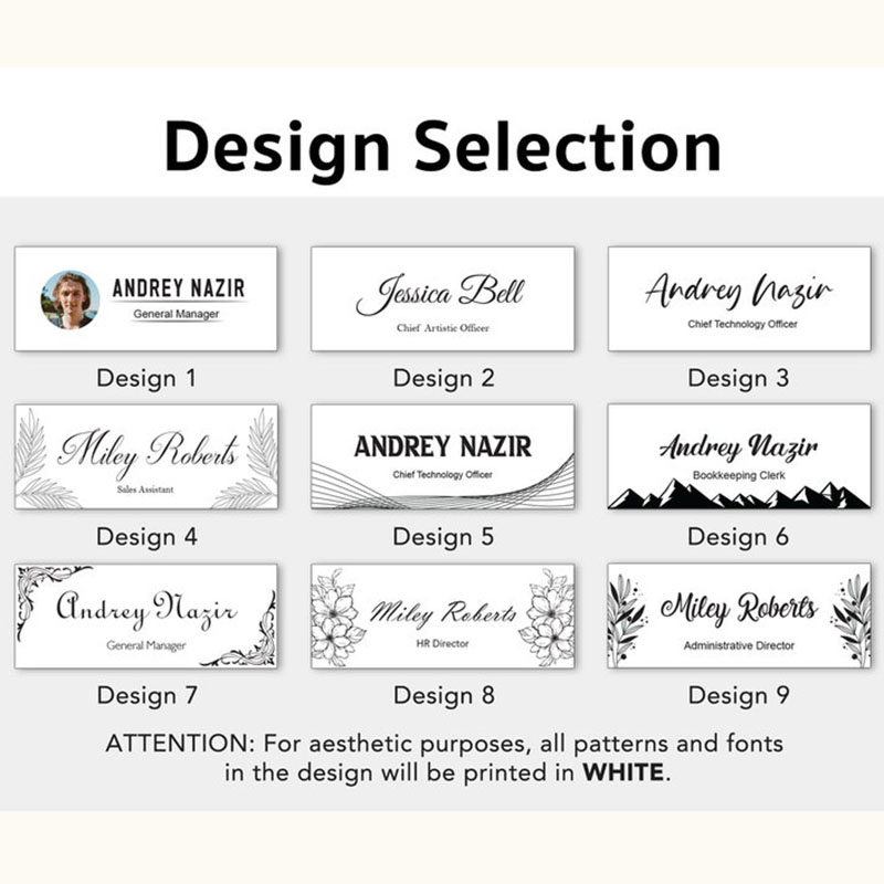 Anpassbares, personalisiertes, – Desk Name Plate Bewertung und Preis