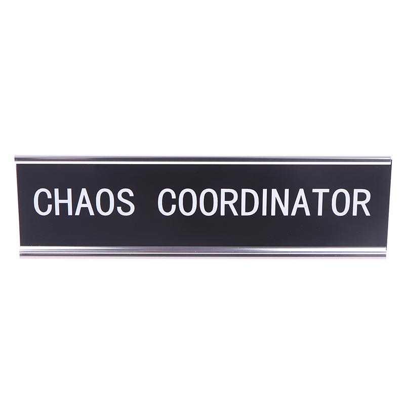 Schreibtischschild, lustige Sc – Desk Name Plate Bewertung und Preis