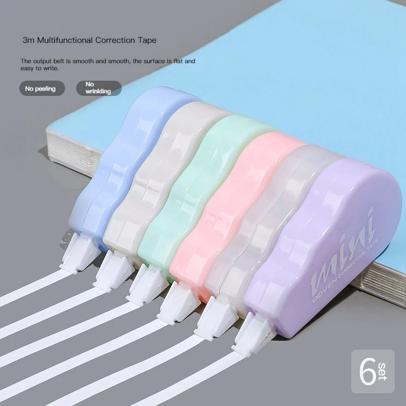 6 Teile/paket Korrektur Bänder – Correction Tape Roller Bewertung und Preis