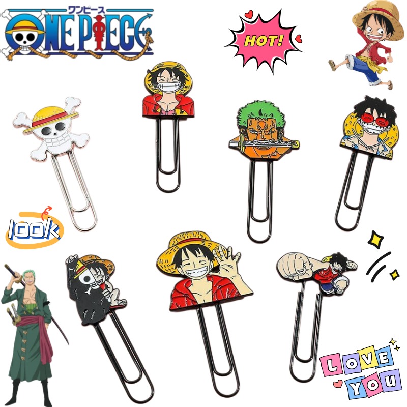 Neuer One Piece Luffy Roronoa  – Paperclip Magnetic Set Bewertung und Preis