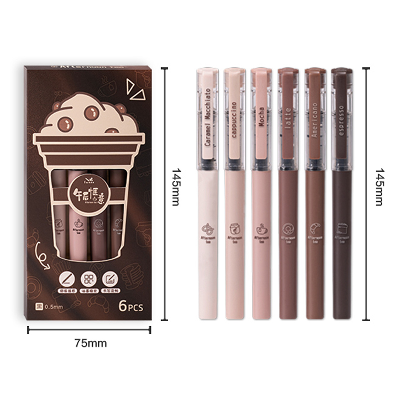 6 Teile/satz Nachmittagstee Se – Gel Ink Pen Set Bewertung und Preis