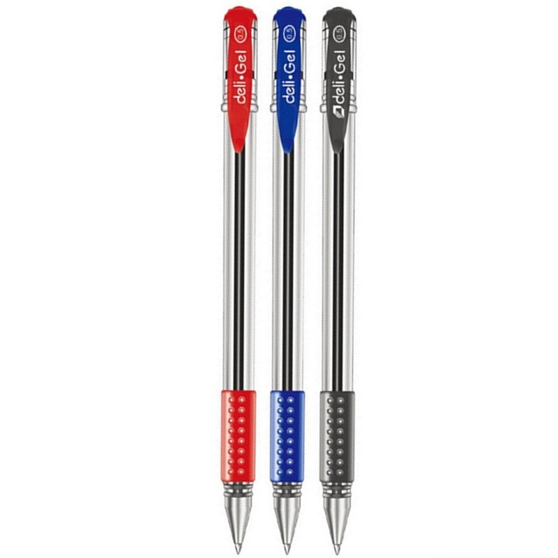 Deli 0,5mm Schwarz Rot Blau Ti – Stationery Office And School Supply Stores Bewertung und Preis